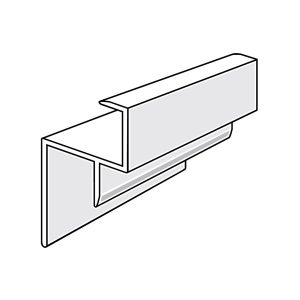 HardieDeck Fascia Edge Cap 3000mm