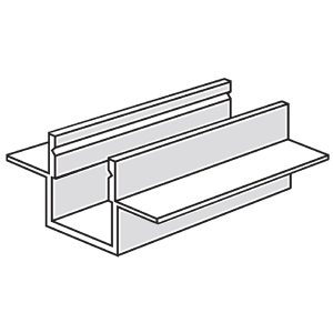HardieDeck Double Winged Base Jointer 3000mm