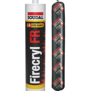 Soudal Firecryl FR Grey 600ml Sausage