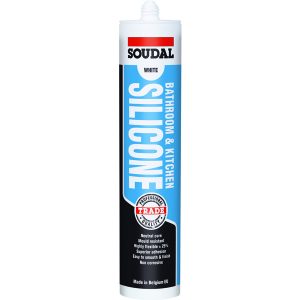 Soudal Silicone White 300ml